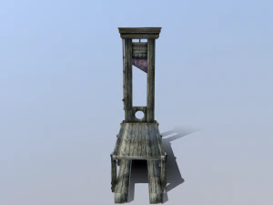 guillotine 3D Model