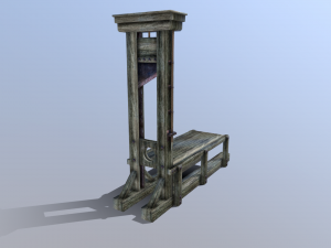 guillotine 3D Model