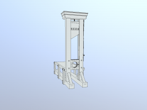 guillotine 3D Model