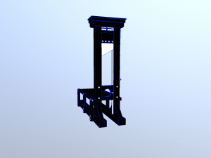 guillotine 3D Model