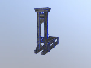 guillotine 3D Model