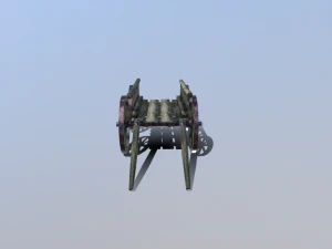 medieval cart 3D Model