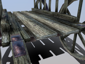 medieval cart Model 3D
