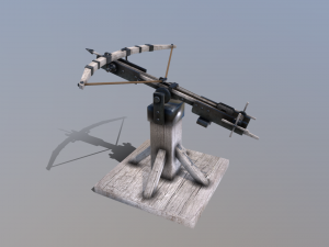 siege ballista 3D 모델