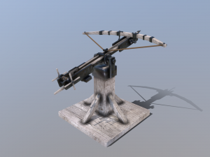 siege ballista 3Dモデル