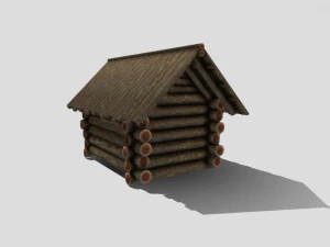 medieval cabin 3D Model