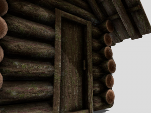 medieval cabin Model 3D