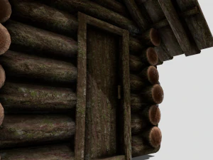 medieval cabin 3D Model