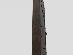 medieval door 3D Model