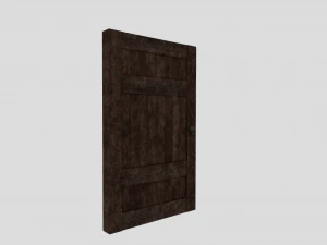medieval door 3D Model