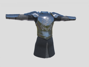 medieval armour 3D 모델