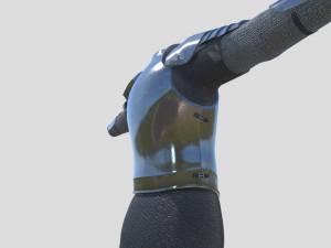 medieval armour 3D 모델