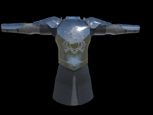 medieval armour 3D 모델