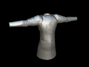 medieval armour 3D Model