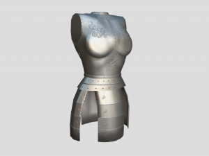 medieval armour Modelo 3D