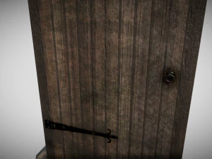 medieval door 3D Model