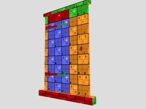 medieval door 3D मॉडल