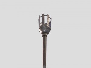 medieval torch 3D 模型