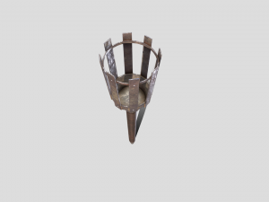 medieval torch 3D 模型