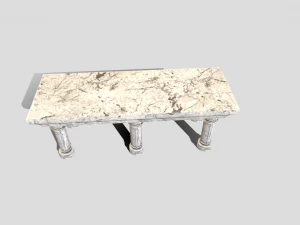 medieval altar 3D Model