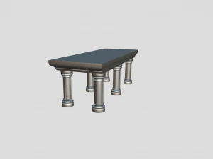 medieval altar 3D Model