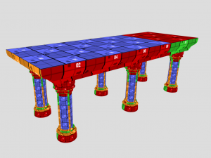 medieval altar Modello 3D