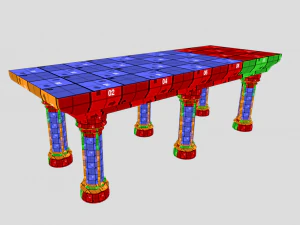 medieval altar 3D Model