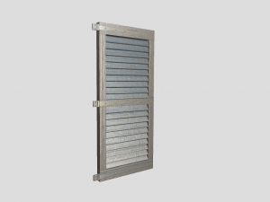medieval window shutter 3D Модель