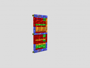 medieval window shutter 3D Модель