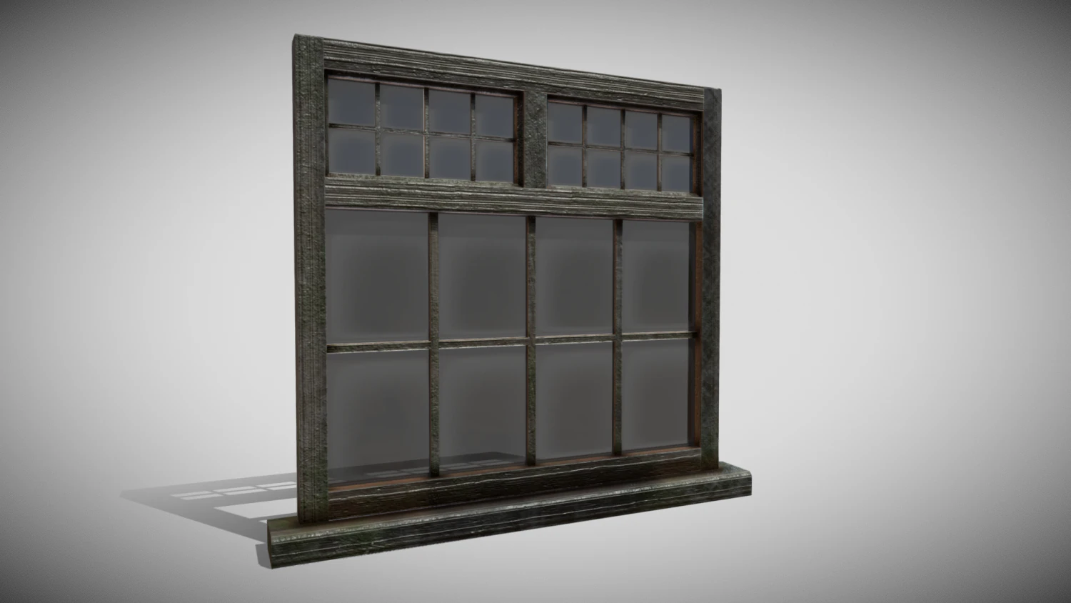 medieval window 3D Model .c4d .max .obj .3ds .fbx .stl .blend 