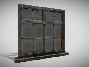 medieval window 3D Model