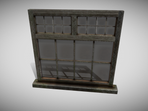medieval window 3D Model