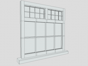 medieval window 3D Model