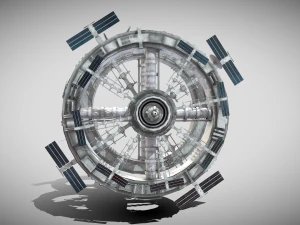 space station 3D Model