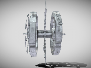 space station 3D 모델