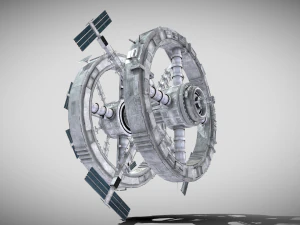space station 3D Model
