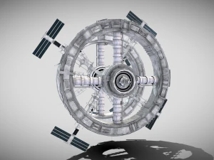 space station 3D Model