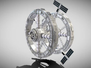 space station 3D Model