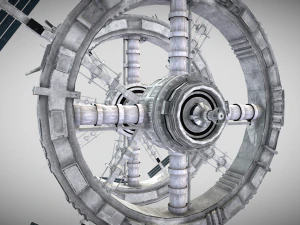 space station 3D Model