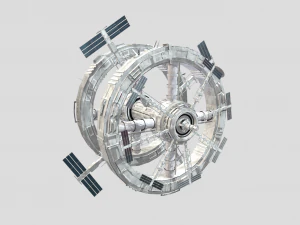 space station 3D Model
