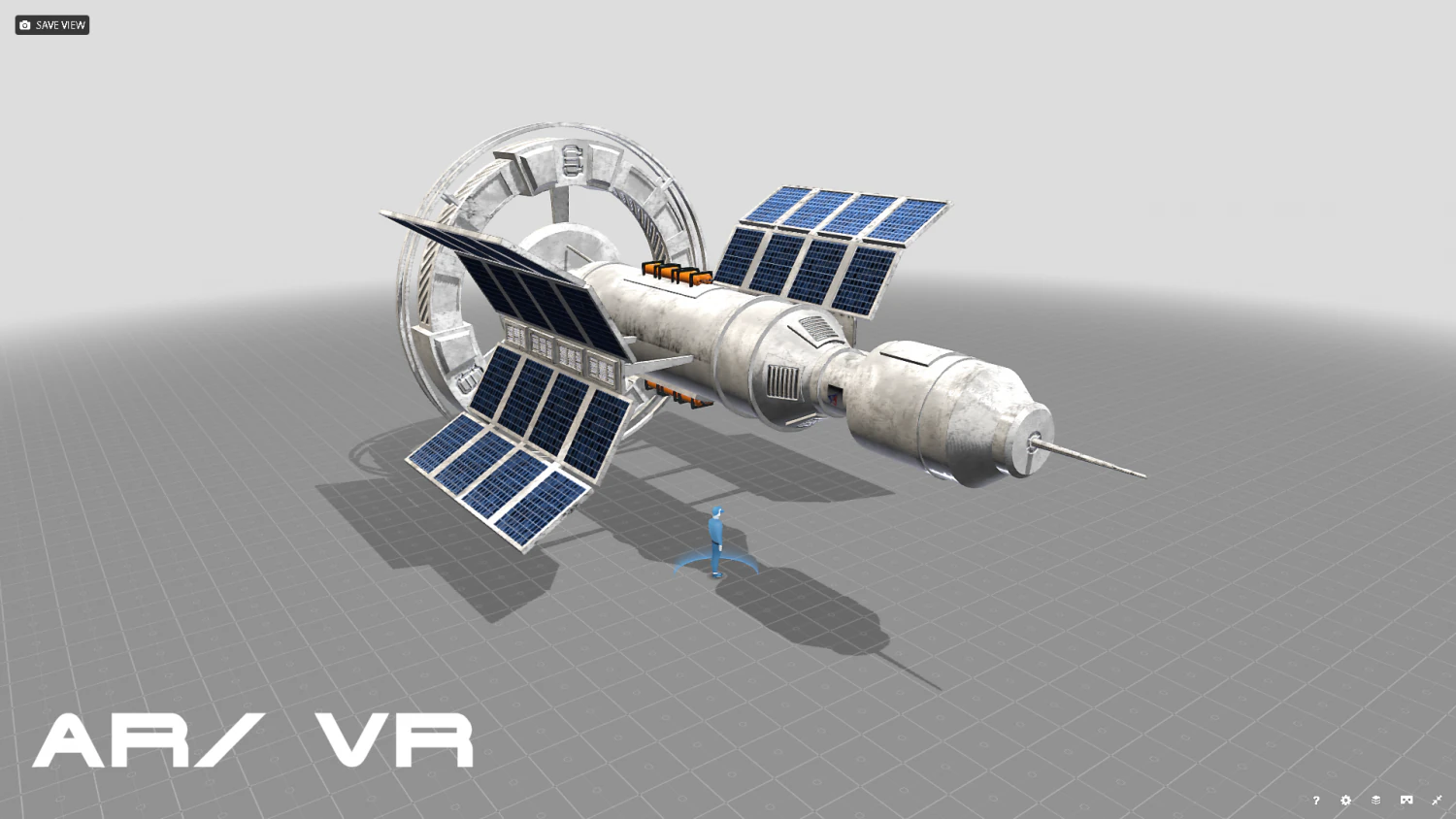 nave espacial gen&eacute;rica Modelo 3D .c4d .max .obj .3ds .fbx .stl .blend 