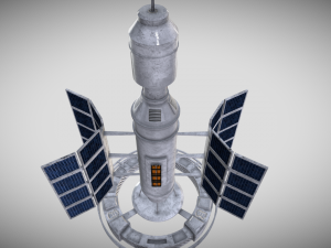 generic spacecraft Modelo 3D