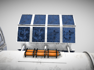 generic spacecraft Modelo 3D