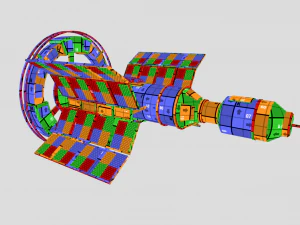 nave espacial gen&eacute;rica Modelo 3D