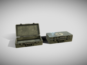 field medic box 3D 模型