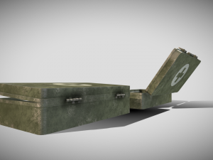 field medic box 3D 模型