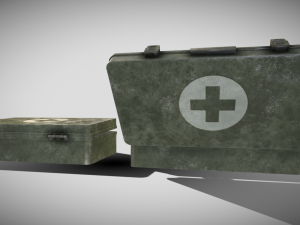 field medic box 3D 模型