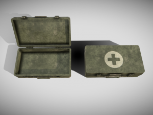 field medic box 3D 模型