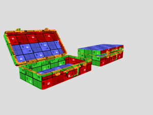 field medic box 3D 模型