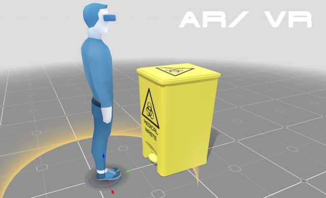 bio waste bin 3D Model .c4d .max .obj .3ds .fbx .stl .blend 